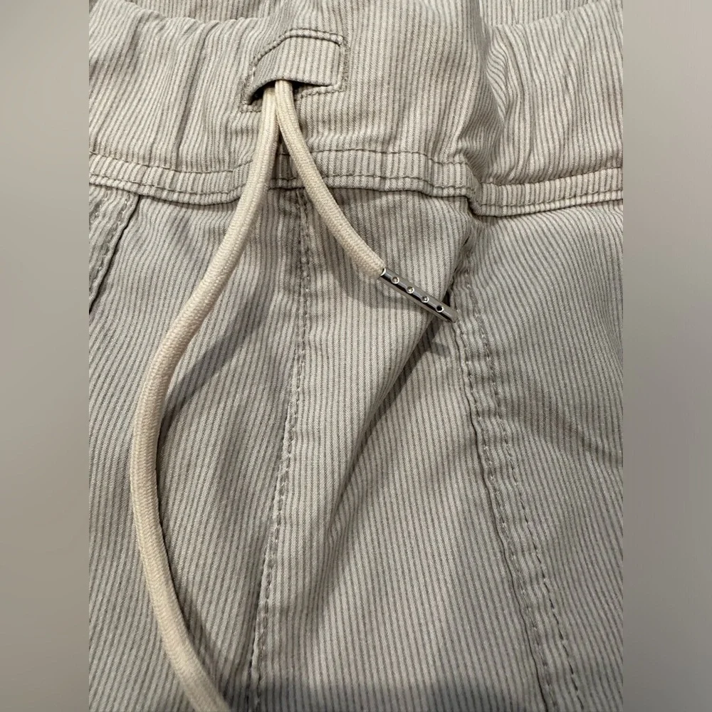 BEVY FLOG GAYA CARGO BEIGE STRIPE PANT 24 - Picture 6 of 7